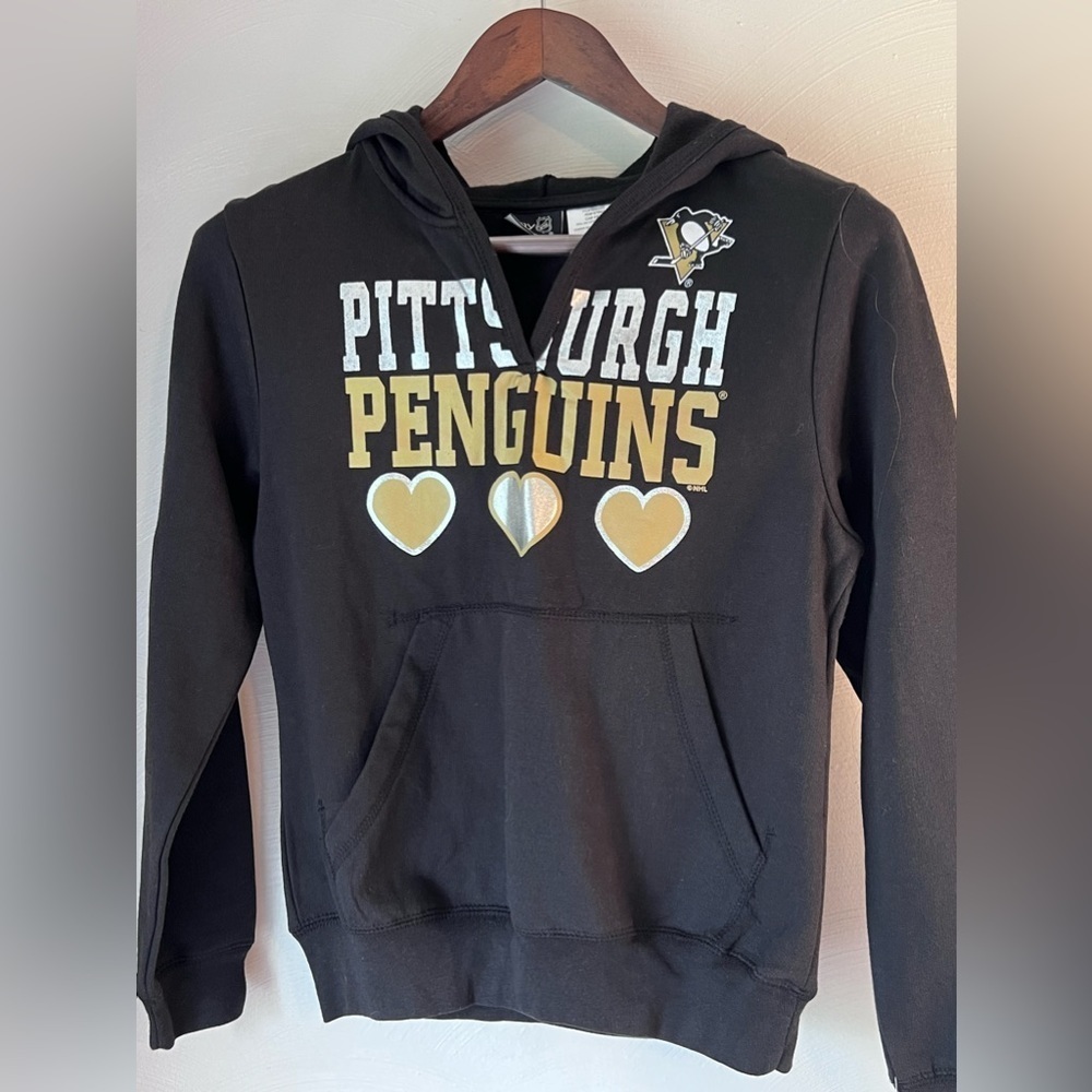 My NHL Hockey Apparel Girl’s Size XL 14-16 Penguins Hoodie NWT